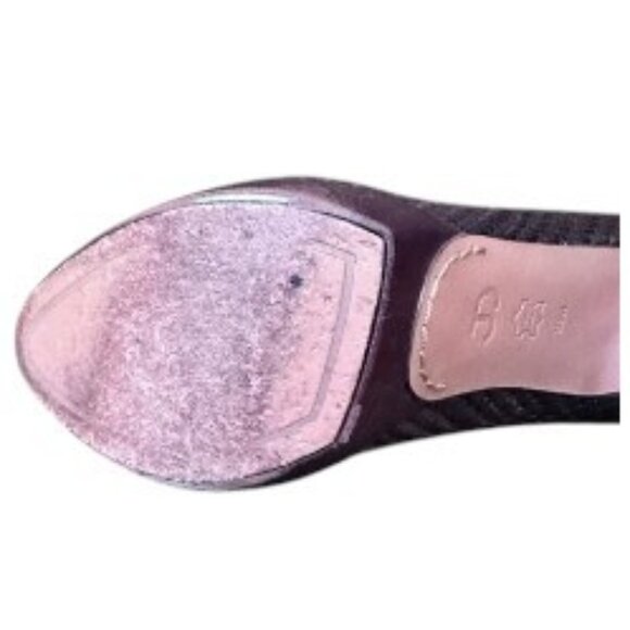 Joan & David Basketweave 'Daralynn' Platform Stiletto - Size 8.5 - Picture 7 of 7